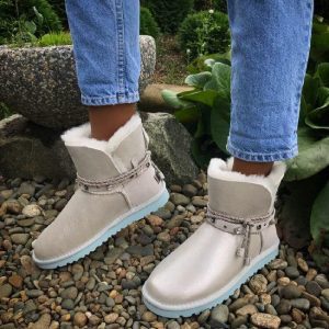 Угги женские UGG LACE MINI Shine