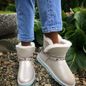 Угги женские UGG LACE MINI Shine