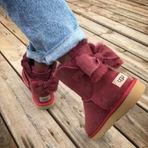 Угги женские UGG DOUBLE BOW MINI