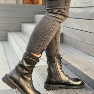 Ботинки женские ANN DEMEULEMEESTER LACE UP