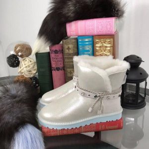 Угги женские UGG LACE MINI Shine