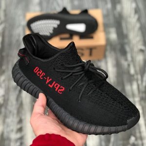 Кроссовки мужские Adidas Yeezy Boost SPLY 350 Black Red