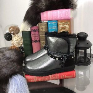 Угги женские UGG LACE MINI Shine