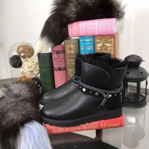 Угги женские UGG LACE MINI Leather