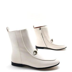 Ботинки женские Gucci Jordaan White