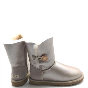 Угги женские UGG BAILEY BUTTON Leather