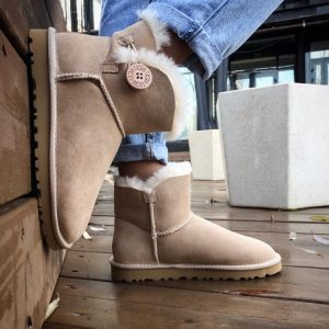 Угги женские UGG BAILEY BUTTON MINI