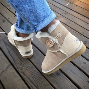 Угги женские UGG BAILEY BUTTON MINI