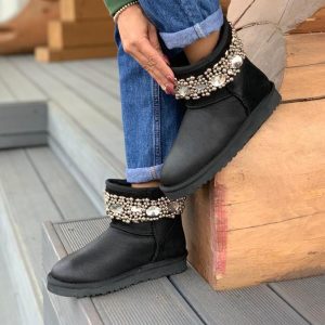 Угги женские UGG Jimmy Choo Leather