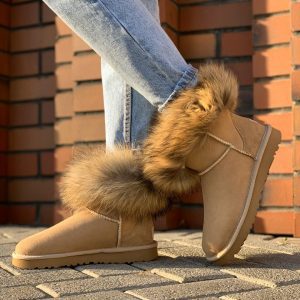 Угги женские UGG Fox Fur Mini