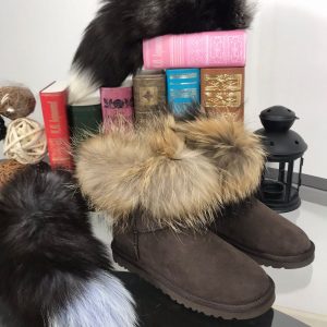 Угги женские UGG Fox Fur Mini