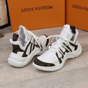 Кроссовки женские Louis Vuitton ARCHLIGHT White Monogram