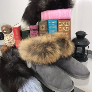 Угги женские UGG Fox Fur Mini