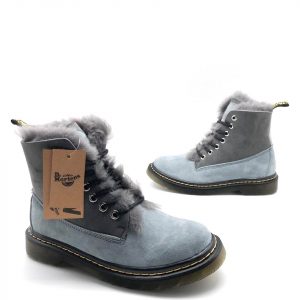 Ботинки женские Dr. Martens Grey