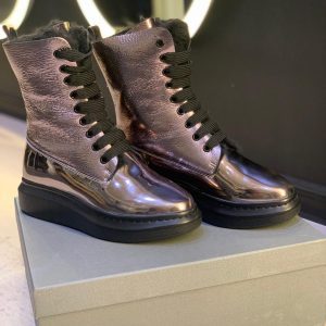 Ботинки женские Alexander McQueen Bronze