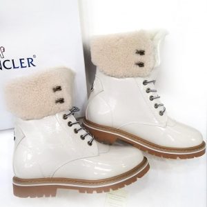 Ботинки женские Patty Moncler Milk