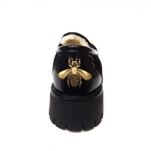 Лоферы женские Gucci Horsebit Black