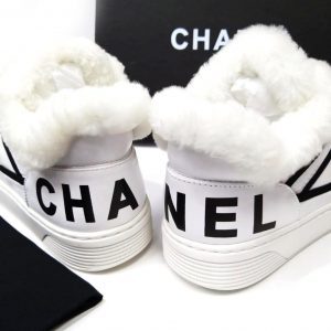 Ботинки женские Chanel White