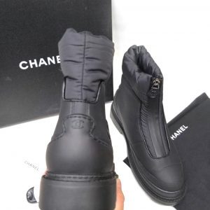 Ботинки женские Chanel Winter Black