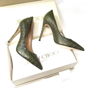 Туфли женские LOVE 85 Jimmy Choo Green