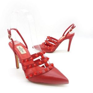 Босоножки женские Valentino ROCKSTUD Red