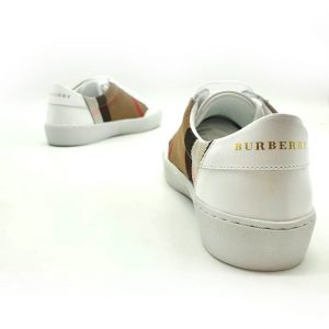 Кеды женские Burberry House Check White Beige