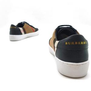 Кеды женские Burberry House Check Black Beige