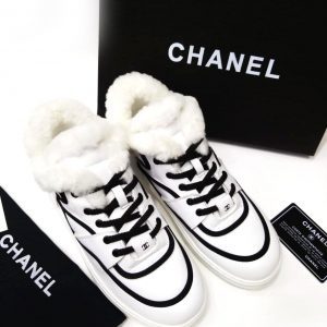 Ботинки женские Chanel White