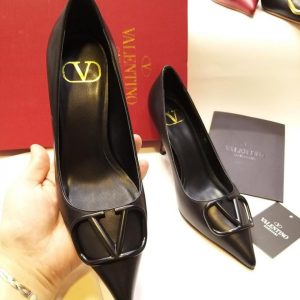 Туфли женские Valentino VLOGO Black