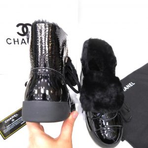 Ботинки женские Chanel Winter Black