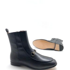 Ботинки женские Gucci Jordaan Black