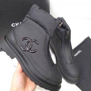 Ботинки женские Chanel Winter Black