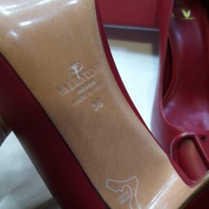 Туфли женские Valentino VLOGO Bordo