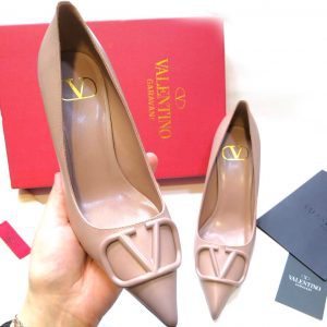 Туфли женские Valentino VLOGO Beige