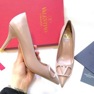 Туфли женские Valentino VLOGO Beige