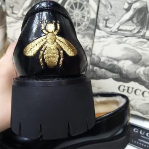 Лоферы женские Gucci Black