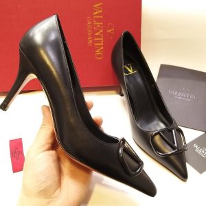 Туфли женские Valentino VLOGO Black