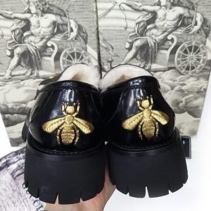 Лоферы женские Gucci Black