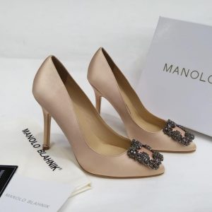 Туфли женские Hahgisi Beige Manolo Blahnik