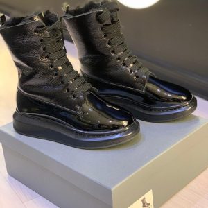 Ботинки женские Alexander McQueen Black