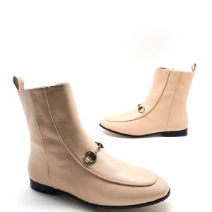 Ботинки женские Gucci Jordaan Beige