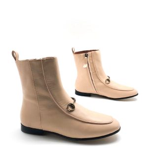 Ботинки женские Gucci Jordaan Beige