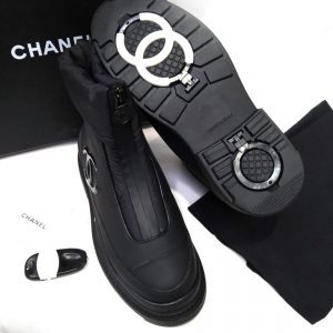 Ботинки женские Chanel Winter Black