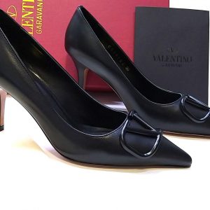 Туфли женские Valentino VLOGO Black