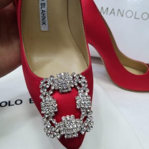 Туфли женские Hahgisi Red MANOLO BLAHNIK