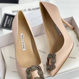 Туфли женские Hahgisi Beige Manolo Blahnik