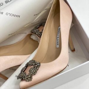 Туфли женские Hahgisi Beige Manolo Blahnik