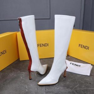 Сапоги женские FFrame Fendi White R