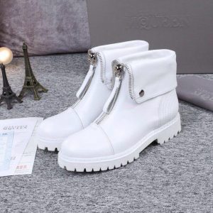 Ботинки женские Alexander McQueen Mid White