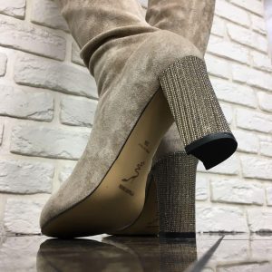 Ботфорты женские Rene Caovilla Irena Beige